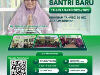 Penerimaan Santri Baru Ma'had Bahrul Fawaid Man 1 lamongan Tp - 2026-2027